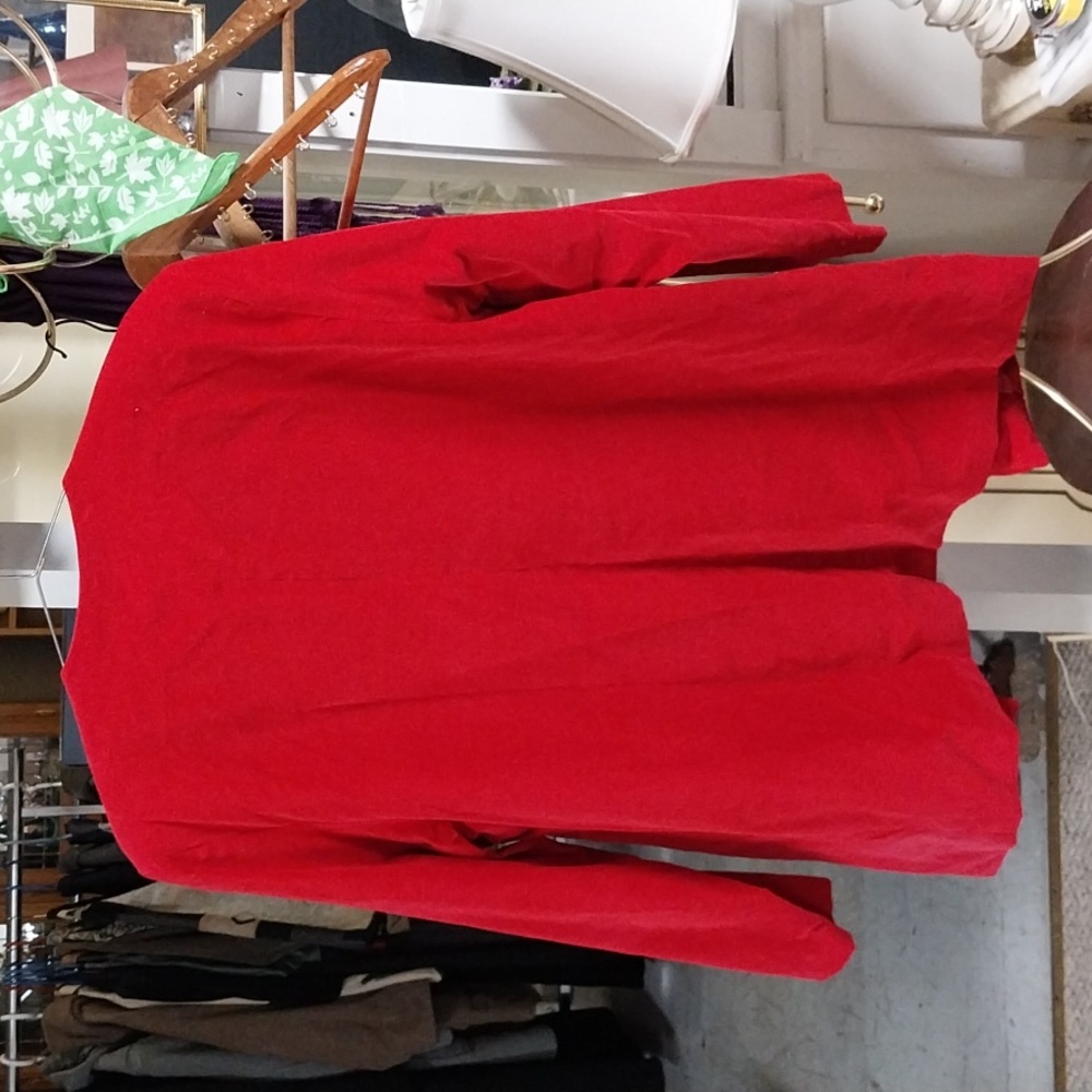 Bob Mackie Wearable Art Red Embellished Holiday J… - image 4